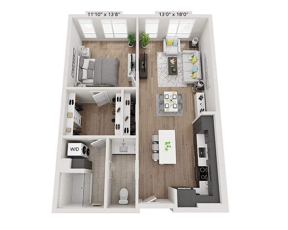 Floor plan A1CC