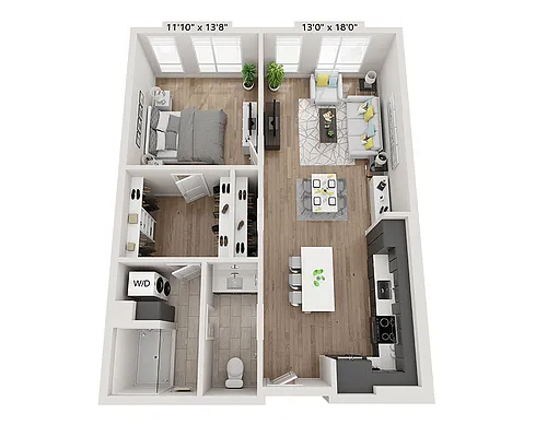 Floor plan A1CC