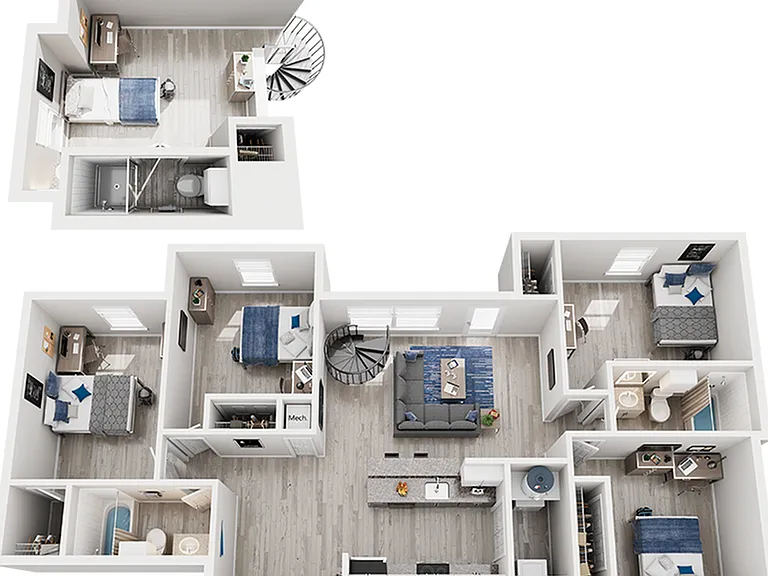 21-Pearl-4x3-Loft-Floor-Plan 21-Pearl-4x3-Loft-Floor-Plan