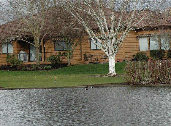 View of the back of the home