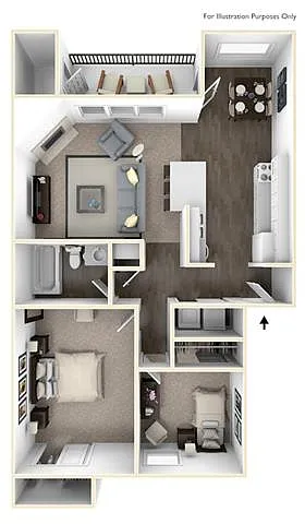 Floor plan 2X1