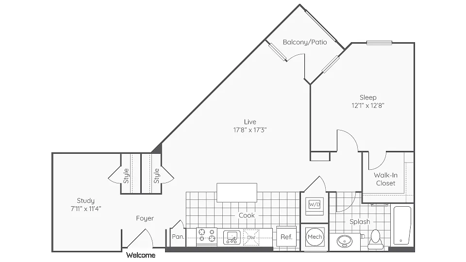 Floor plan Aventura