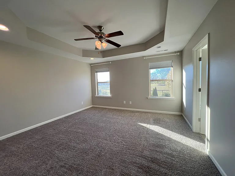 Private bathroom and walk-in closet