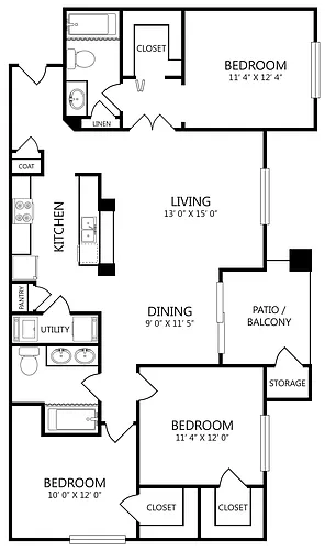 Floor plan C1