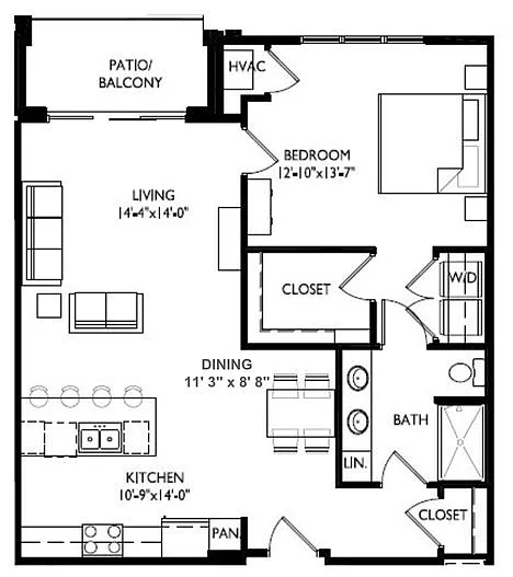 Floor plan A12