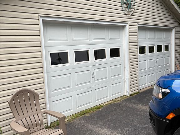 Two car garage