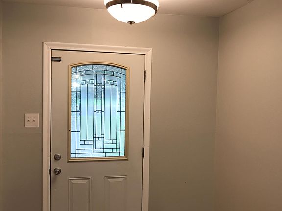Front entry with LED lighting