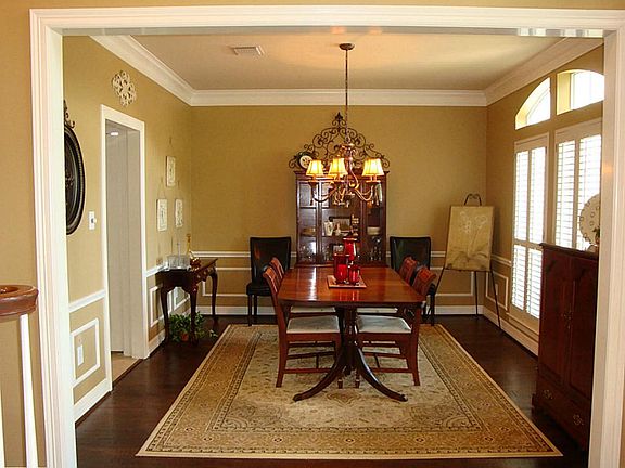 Beautiful wood flooring in entry and formals