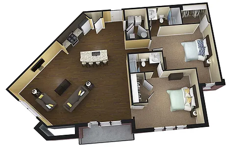 Floor plan Claremont