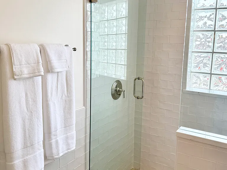 Second floor full bath with walk-in shower
