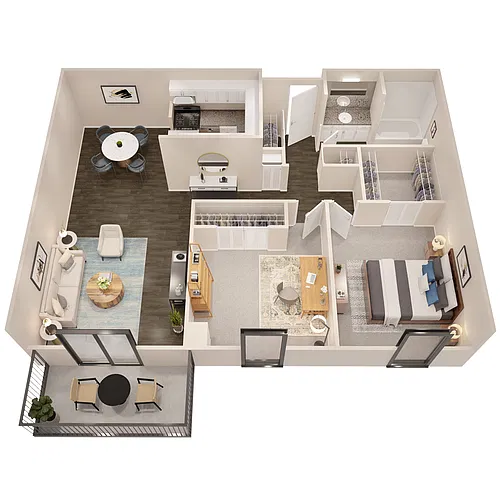Floor plan Rose