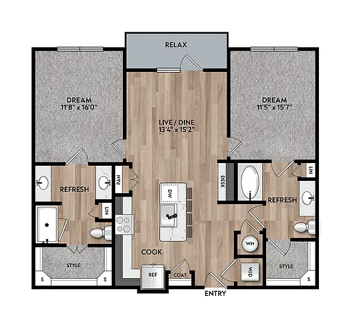 Floor plan B23