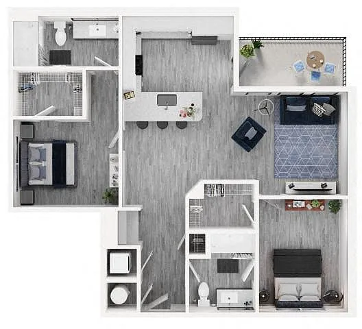 Floor plan B2