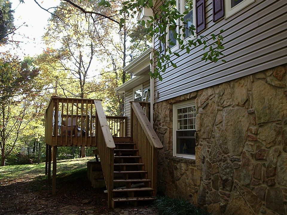 front walk and deck