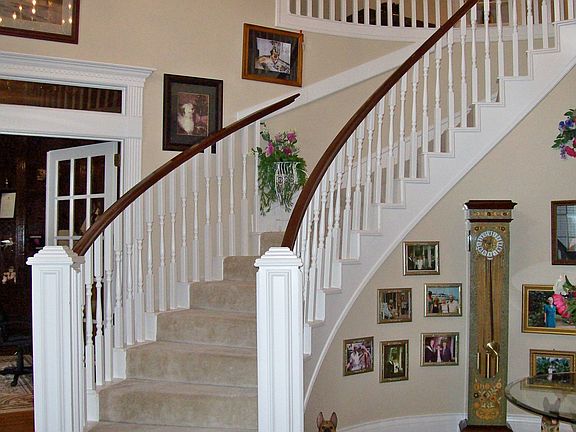 Curved Staircase