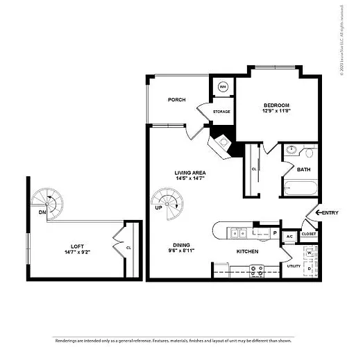 Floor plan The Kensington