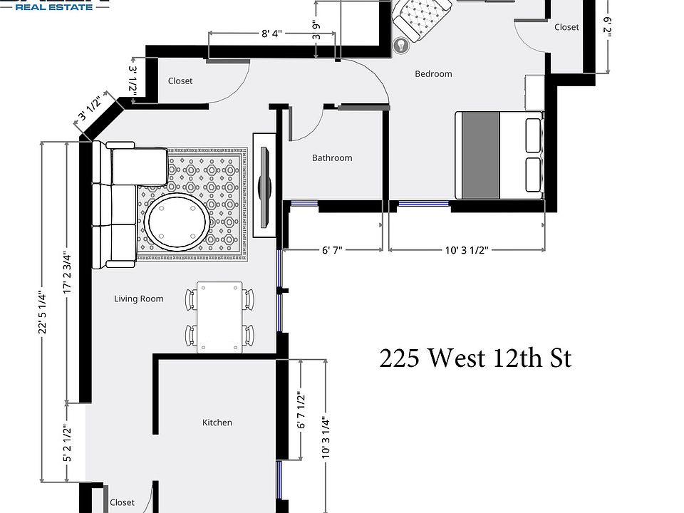 2nd image of 225 W 12th St APT 4J