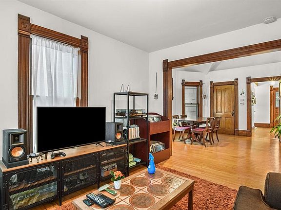 Living room to dining room