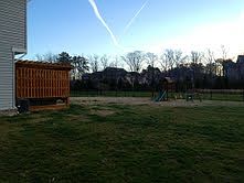 Huge yard