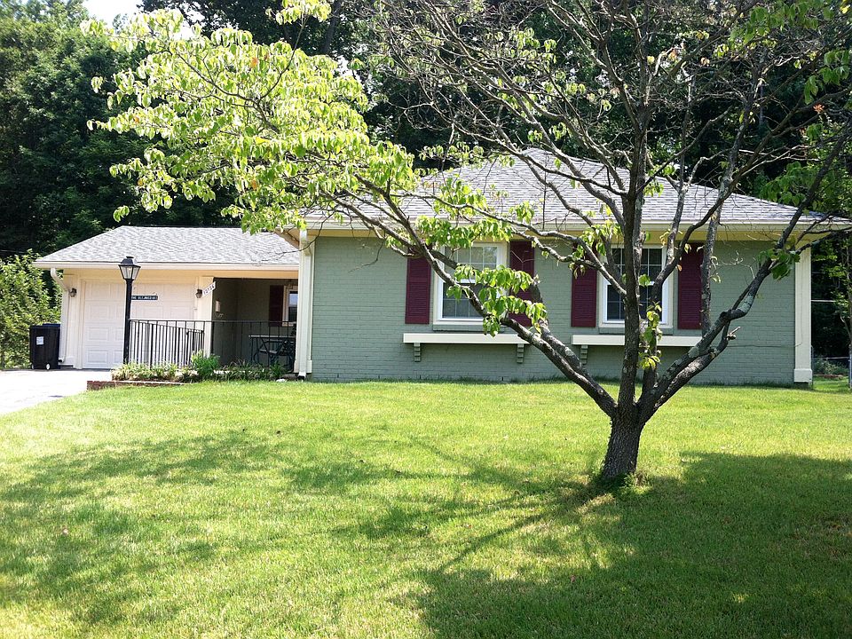 Beautiful fenced yard