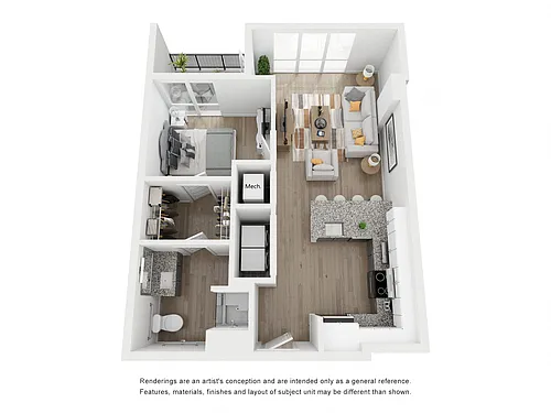Floor plan A2-A