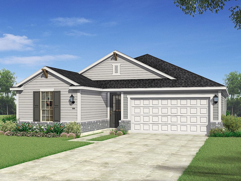 The Elinor One-Story - Traditional 1 Elevation