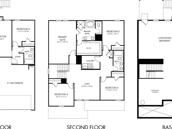 Chatham Basement Plan, Harmony Manor