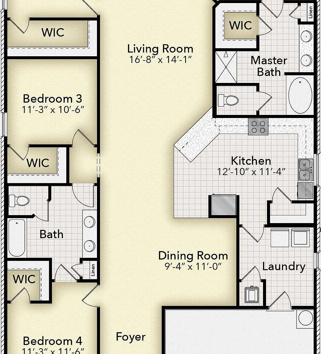 4 bed, 2200 sqft, $2,850 — Photo 2