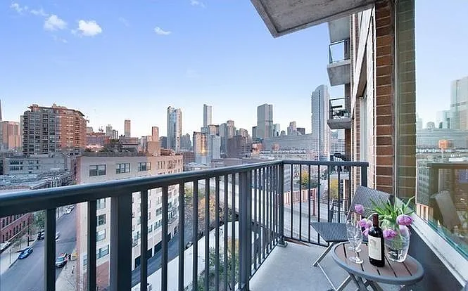 Enjoy amazing views from your private balcony!