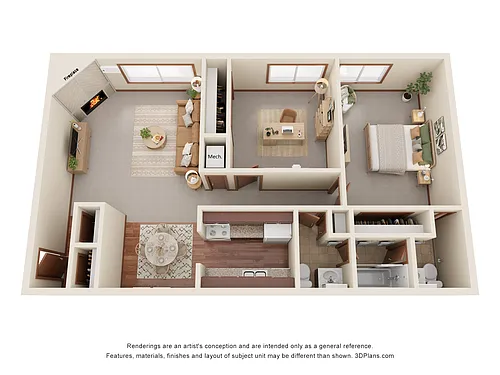 Floor plan Cypress