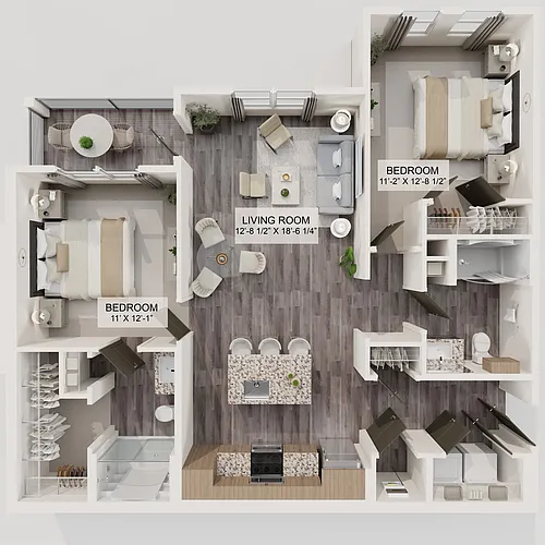 Floor plan The Citrus (B1A)