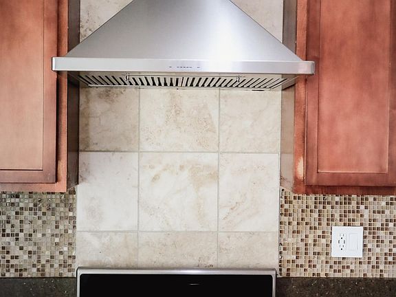 Recently installed Stainless steel Hood