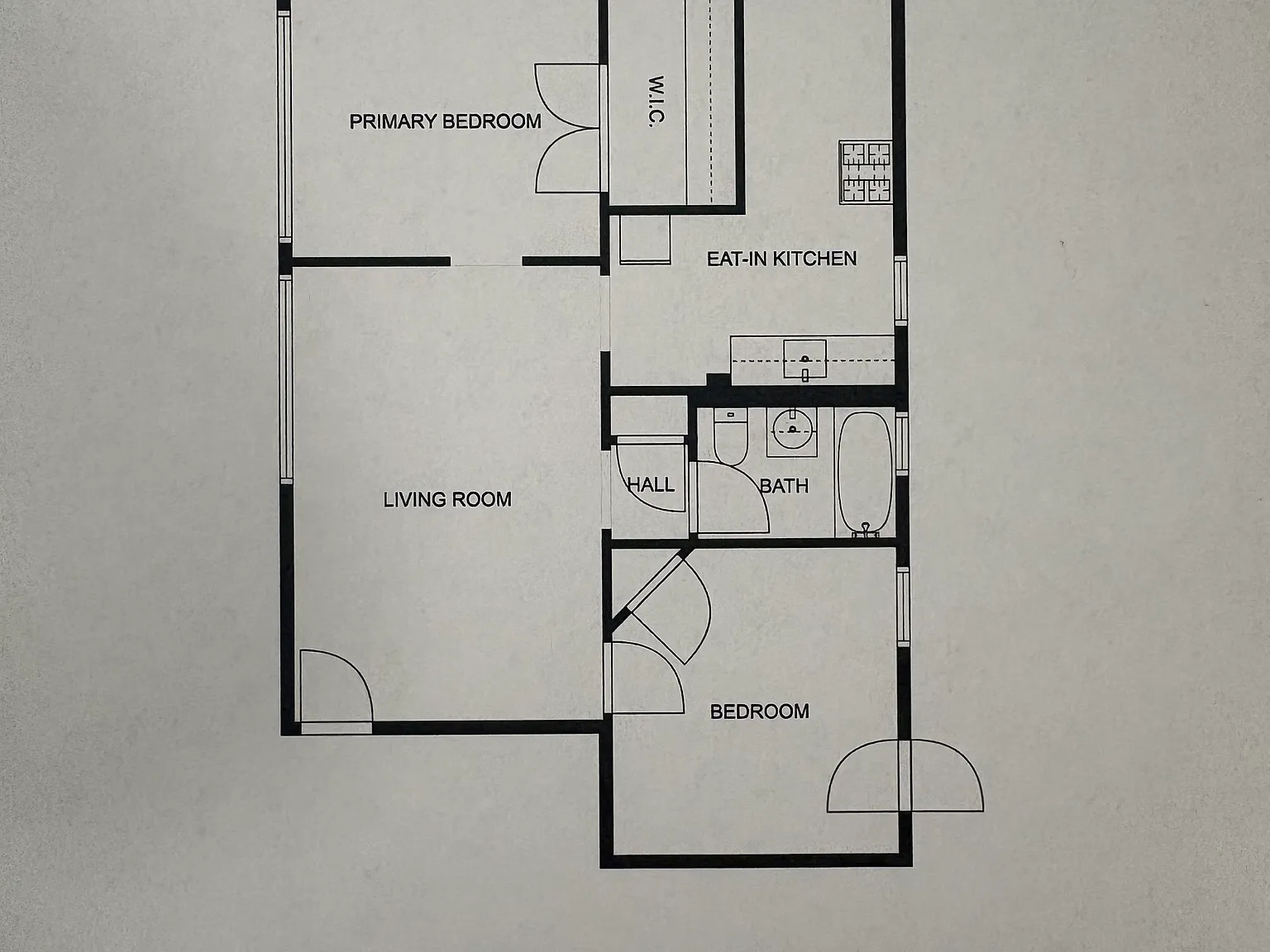 2 bed, 820 sqft, $2,400 — Photo 1