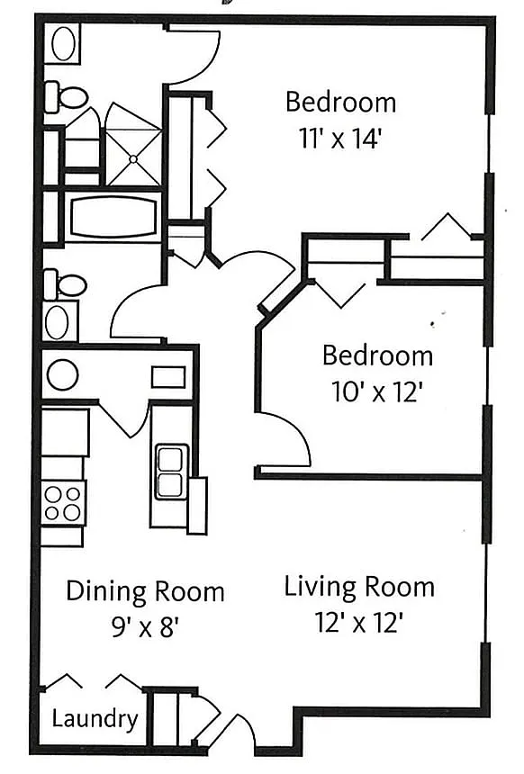 Floor plan Sand Pine