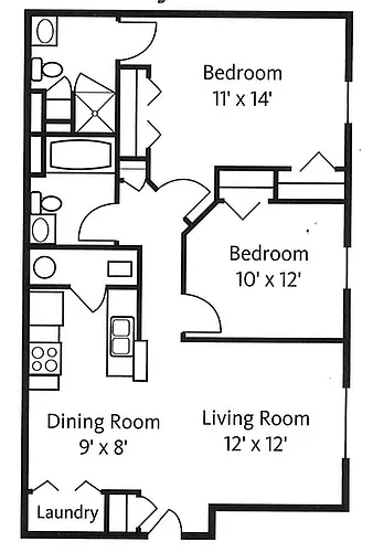 Floor plan Sand Pine