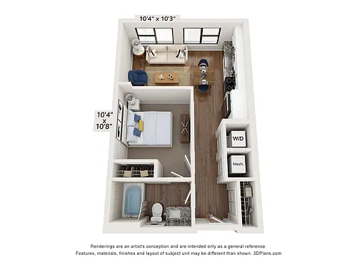 Floor plan Picasso