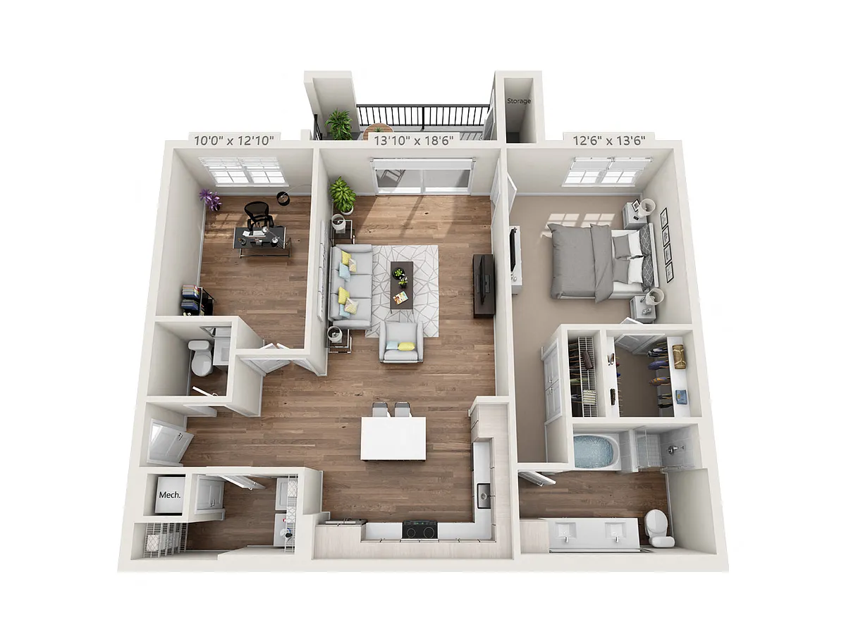 Floor plan Kensington