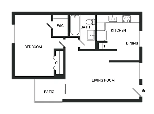 Floor plan Bronze