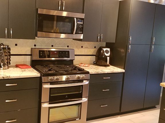 Stainless steel double oven