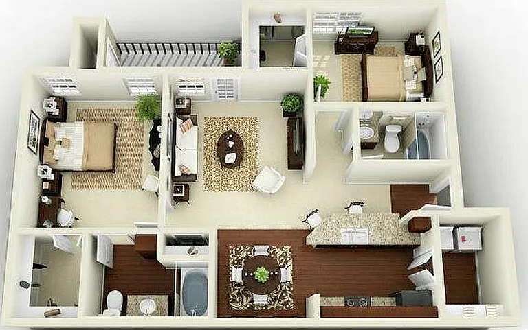 Jamestown Place Apartments Bossier City — Photo 31