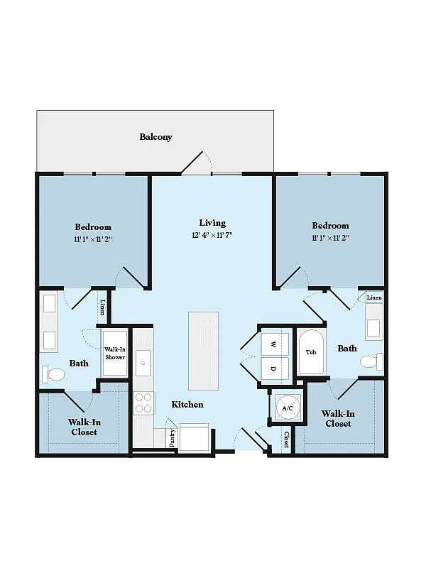 Floor plan B1
