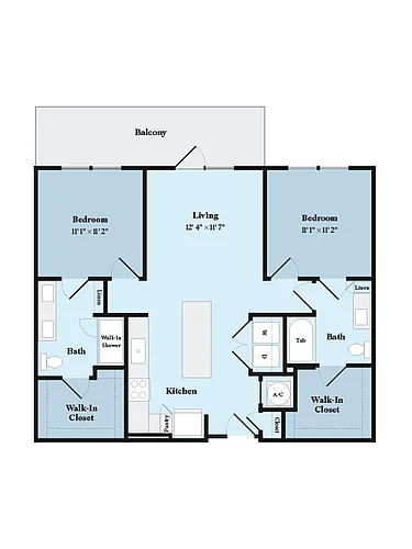 Floor plan B1
