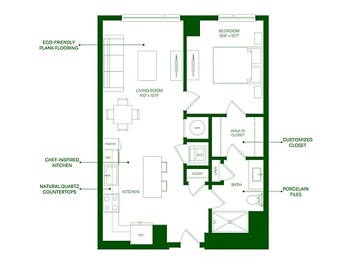 Floor plan A8