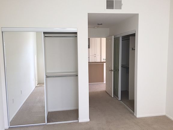 Avoid fighting for closet space with dual closets in the mas