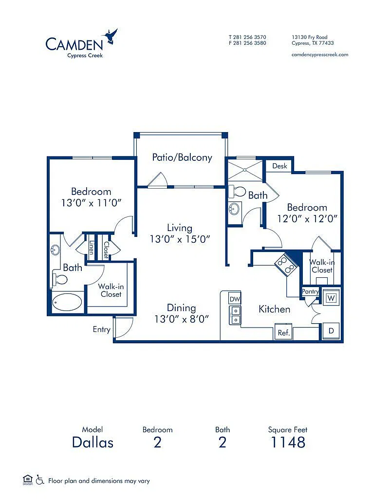Floor plan Dallas