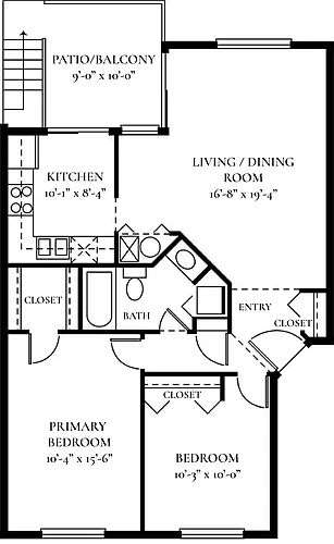 Floor plan The Bennett