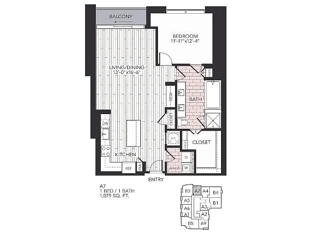 Floor plan A7
