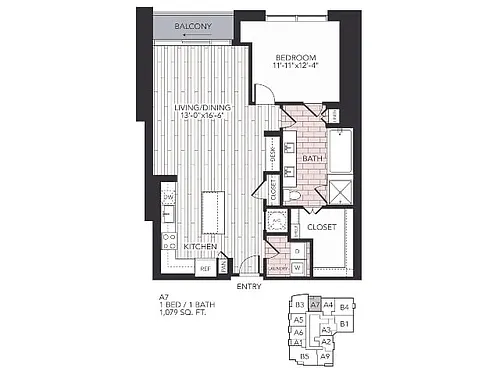 Floor plan A7