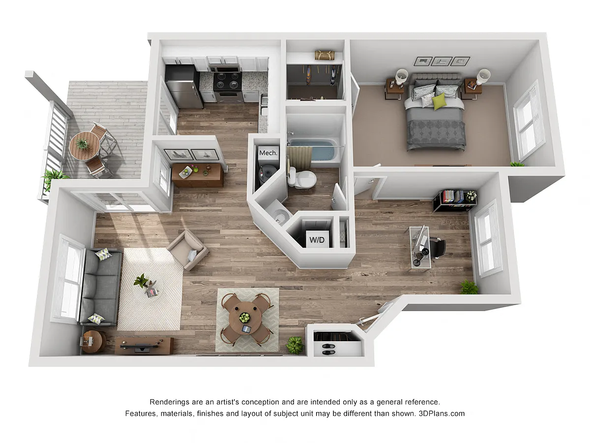 Floor plan 1A