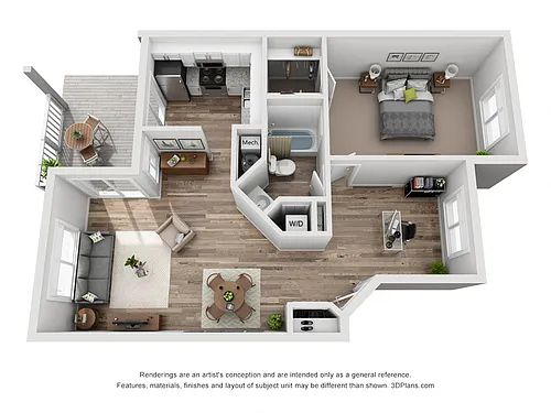Floor plan 1A